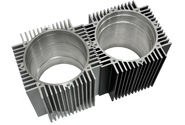 风冷电机外壳铝型材